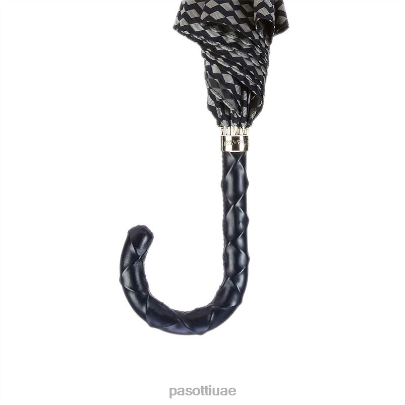 مظلة | 478 atene-7 n48 - مظلة بمقبض جلدي ملتوي PASOTTI Z446V111